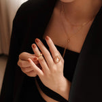 18K Irregular Oval Ring - NOV ACCESSORIES