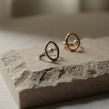 18K Irregular Oval Ring - NOV ACCESSORIES