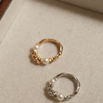 18K Stellar Pearl Ring - NOV ACCESSORIES