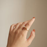 18K Stellar Pearl Ring - NOV ACCESSORIES