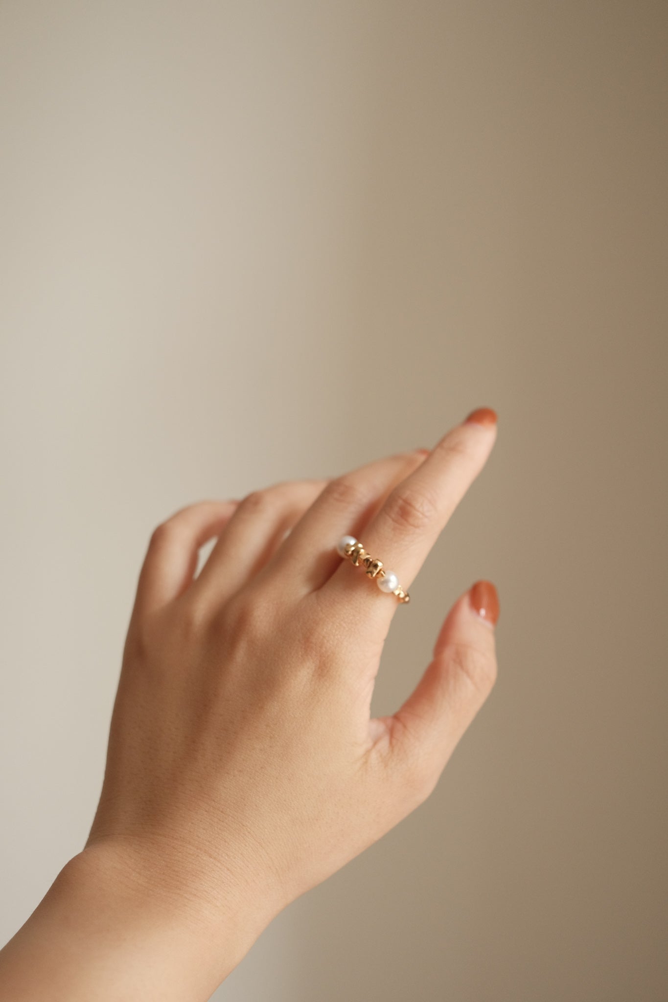 18K Stellar Pearl Ring - NOV ACCESSORIES