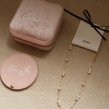 Bridesmaid Gift Set III (Glamorous Pearl Necklace)