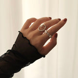 S925 Stellar Pearl Ring