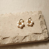 Flower Pearl Earring