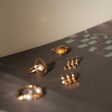 Amber Tiger Eye Ring - NOV ACCESSORIES