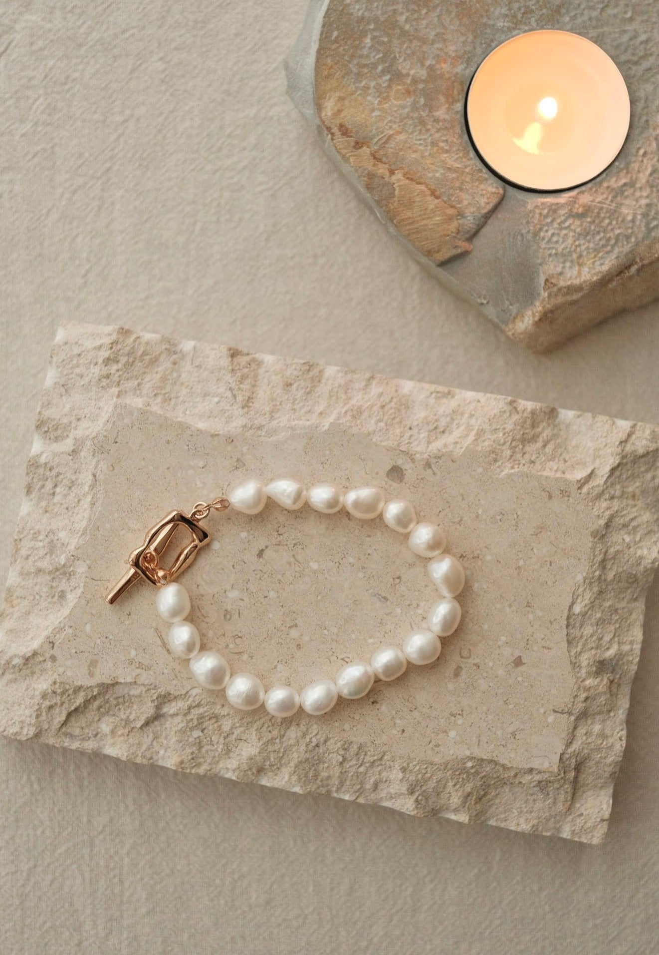 Classy Baroque Pearl Bracelet - NOV ACCESSORIES