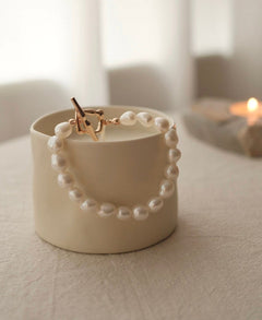 Classy Baroque Pearl Bracelet - NOV ACCESSORIES