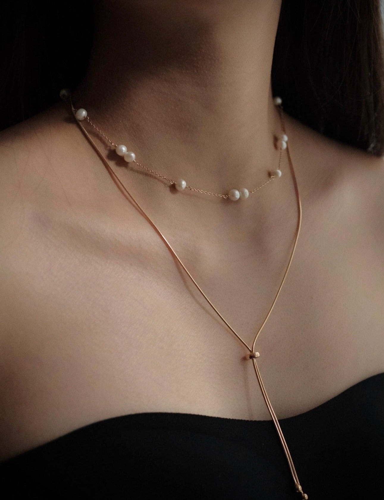 Glamorous Pearl Necklace - NOV ACCESSORIES