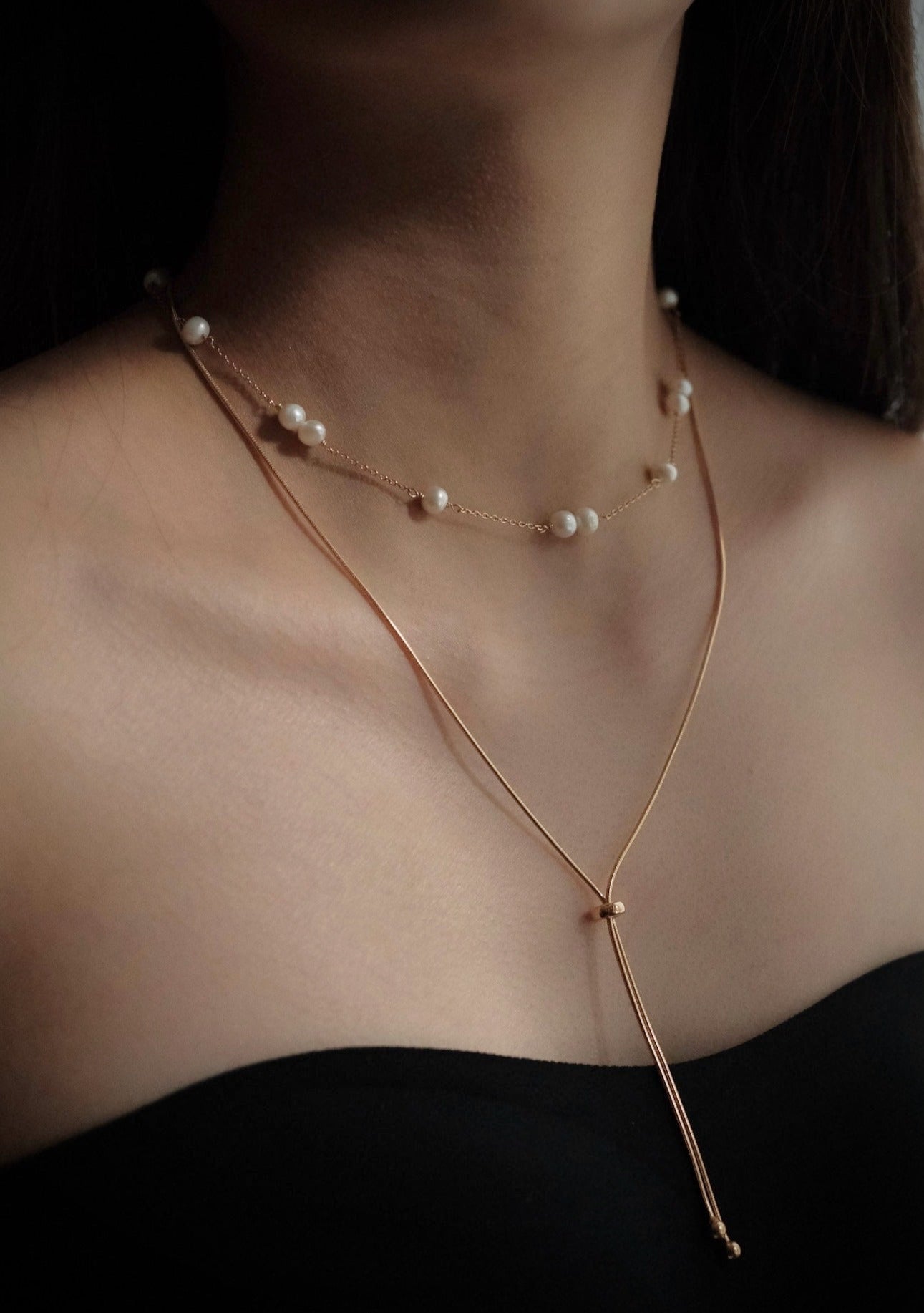 Glamorous Pearl Necklace - NOV ACCESSORIES