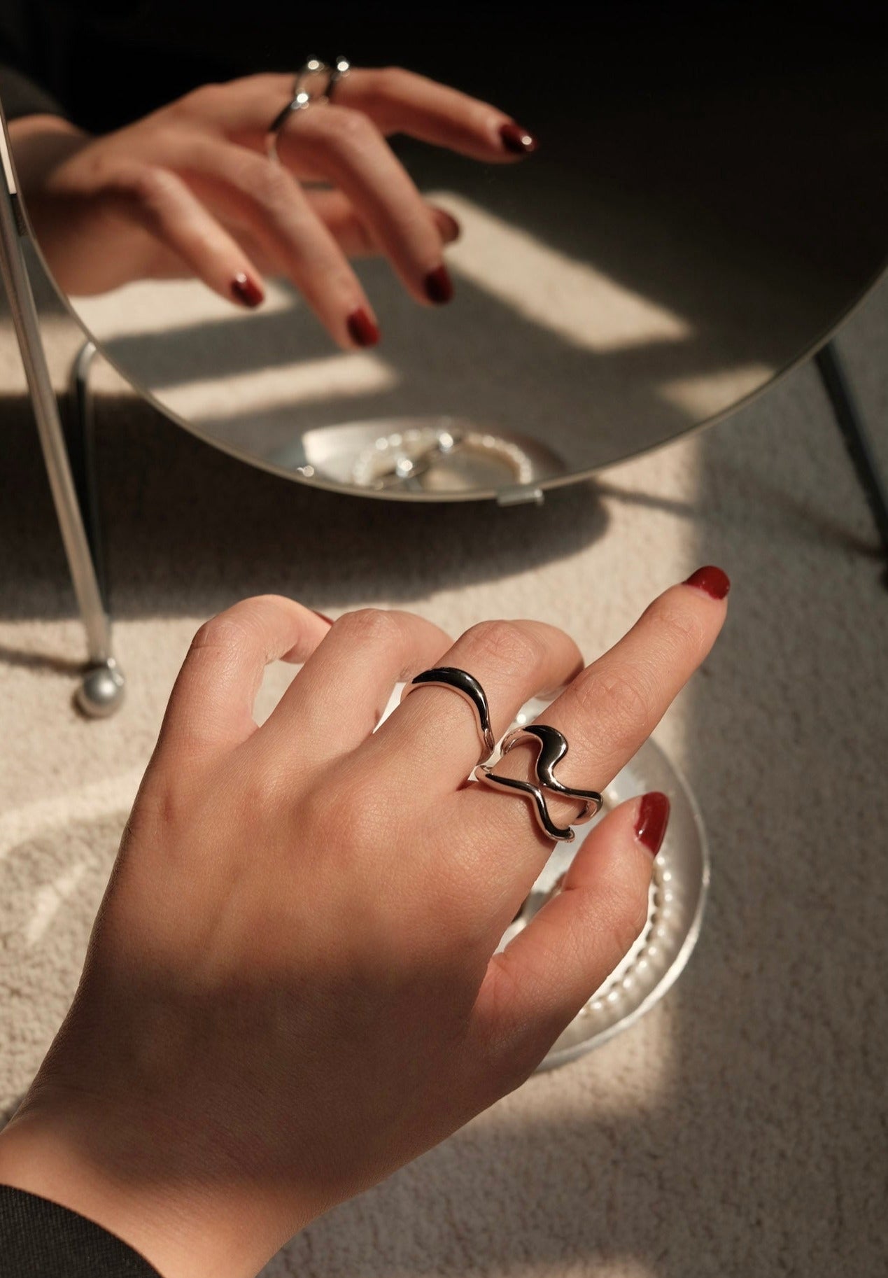 S925 Bold Irregular Ring - NOV ACCESSORIES