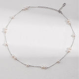 S925 Glamorous Pearl Necklace - NOV ACCESSORIES