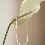 S925 Lunar Bean Pearl Necklace - NOV ACCESSORIES