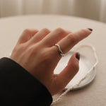 S925 Minimalism Line Ring - NOV ACCESSORIES