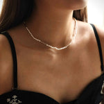 S925 Moonshine Pearl Necklace - NOV ACCESSORIES