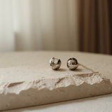 S925 Silver Round Earring - NOV ACCESSORIES