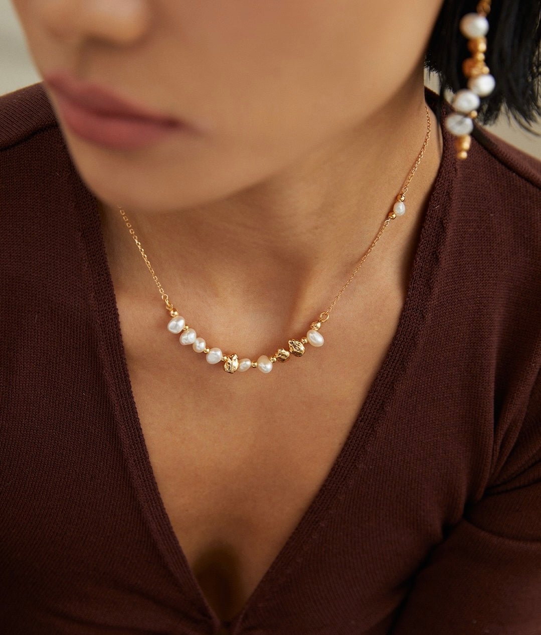 Timeless French Pearl Necklace - NOV ACCESSORIES